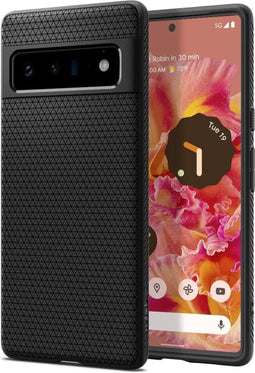 Spigen Liquid Air - Soft case - Schokabsorberend - Zwart