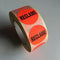 Klika - Etiket fluor rood 27mm - RECLAME - 30 stuks