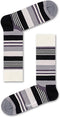 Happy Socks Gift Box - 4 paar unisex sokken - Zwart/Wit (36-40)
