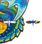 UNIDRAGON Houten Puzzel Voor Volwassenen Dier - Beschermende Draak - 97 stukjes - Small 16x26 cm