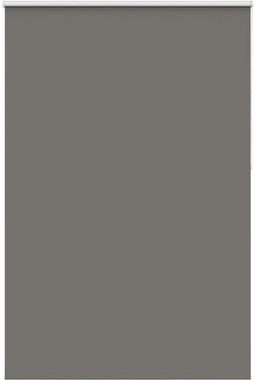 vidaXL - Rolgordijn - verduisterend - 145x210 - cm - stofbreedte - 141,6 - cm - grijs