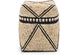 De Balinese Jagged Offermand - Naturel Zwart - M