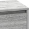 vidaXL - Nachtkastje - met - LED - in - Grijs - Sonoma - - - 71x34,5x75 - cm - - - Geengineerd - Hout