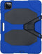 Tablet Hoes Geschikt voor iPad Pro 11 (2022) / iPad Pro 11 (2021) / iPad Pro 11 (2020) / iPad Pro 11 (2018) - Extreme Protection Army Backcover tablet - Blauw
