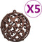 vidaXL - Kunstkerstboom - met - verlichting - en - kerstballen - 150 - cm