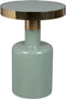 Zuiver Glam Bijzettafel Rond 36 cm Groen/ Goud