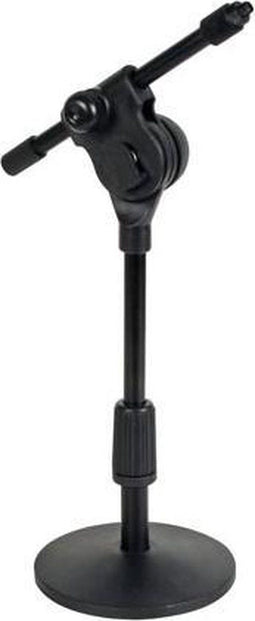 HQ-Power MICTS5 - Microfoon-tafelstatief - Verstelbare hoogte 250-400 mm - Zwart