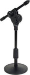 HQ-Power MICTS5 - Microfoon-tafelstatief - Verstelbare hoogte 250-400 mm - Zwart