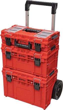 Qbrick System PRIME Set 1 RED Ultra HD - Modulaire Gereedschapswagen - 3-delig