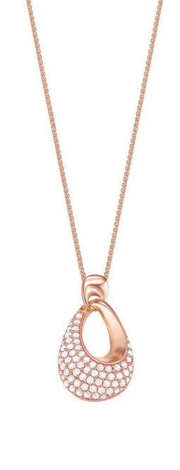 Esprit ESNL02635C800 - Collier - Lange ketting met fantasiehanger - Rosékleurig