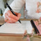 Bambook Floral - Uitwisbaar notitieboek - A5 - 20 vellen - Inclusief 1 stift