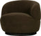 BePureHome Woolly Draaifauteuil - Schapenvacht - Groen - 71x84x88