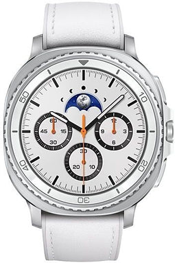 Samsung Galaxy Watch8 Classic - Smartwatch - 46mm - Bluetooth + 4G - RVS Wit