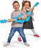 Eichhorn - Holzgitarre - 54 cm - Blau met dino en muzieknoten
