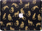 Lunso Geschikt voor MacBook Air 13 inch (2018-2019) cover hoes - case - Leopard Black
