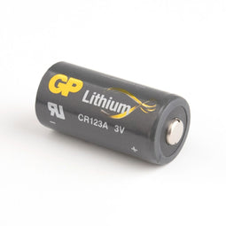 GP 070CR123AEC1 - CR123A Lithiumbatterij - 3V 1400mAh - Geschikt voor camera's en alarmsystemen