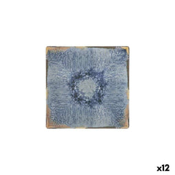 Dessertbord La Mediterránea Aelia 18 x 18 x 2 cm (12 Stuks)