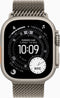 Apple Watch Ultra 3 - Smartwatch - Titanium - Milanees bandje L
