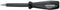 Gedore schraapstaal 3-kantig - 80mm - met kunststofheft