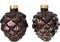 Dennenappel glas d5h7 cm z.trffl 6st