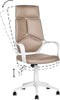 DELIGHT - Bureaustoel - Zandbeige - Polyester