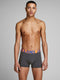 JACK&JONES ADDITIONALS JACCRAZY - Boxershorts 3-pack - Zwart Donkergrijs Helder Blauw (3-pack)