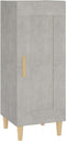 vidaXL - Dressoir - 34,5x34x90 - cm - bewerkt - hout - betongrijs