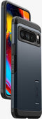 Spigen Tough Armor - Google Pixel 8 Pro - Soft case - Air Cushion technologie - Grijs