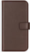 Selencia Hoesje Geschikt voor Huawei P Smart (2020) Hoesje Met Pasjeshouder - Selencia Echt Lederen Bookcase - Bruin