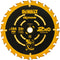 DeWalt DT10302-QZ - Zaagblad - Diameter 184 mm - Aantal tanden 24 - Kerf 1,65 mm - Asgat 16 mm