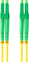 Lanberg FO-LALA-SD11-0010-YE - Fibre Kabel - LC naar LC - 100cm - Geel