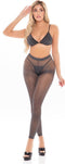 Pink Lipstick Lingerie Lingerie set TALL ORDER 3PC SET, ONE SIZE Zwart