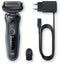 Braun Series 5 50-M1000s - Elektrisch Scheerapparaat - Li-Ion batterij - Zwart en blauw