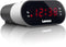 Lenco CR-07 - Wekker - FM-radio met sleeptimer en LED-display