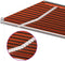 vidaXL - Luifel - automatisch - met - LED - windsensor - 600x300 - cm - oranje - bruin