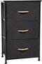Mesa living - Design Ladekast – Dressoir - Kast met 3 lades – Bruin