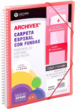 Organiser Map Carchivo Archivex-Star Rood A4