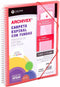 Organiser Map Carchivo Archivex-Star Rood A4