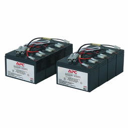 APC RBC12 - Vervangingsbatterij - 2 x Loodzuur - Zwart (2 stuks)