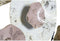 Wanddecoratie DKD Home Decor Roze Gouden Metaal (61 x 5.7 x 61 cm)