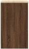 vidaXL - Garagekast - 40x51x85 - cm - massief - grenenhout - bruin - eikenkleurig