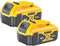 DeWalt DCB184P2-XJ - Accu Pack 18V - 5.0Ah Li-Ion - (2 stuks)