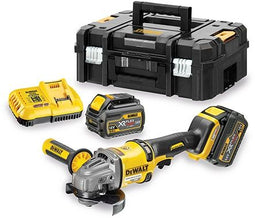DeWalt DCG414T2 - Haakse slijper - 54V XR FLEXVOLT Li-ion - Inclusief 2 accu's