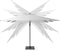 Platinum Sun & Shade – Zweefparasol - Challenger T² - 300x300 cm - Taupe - Dubbel Kantelbaar - 360° Draaibaar – 96% UV protectie