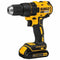 DeWalt DCD777S2 - Accu schroef/boormachine 18V XR - 1,5Ah Li-Ion accu - 65Nm koppel (2 stuks)