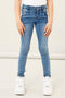 NAME IT NKFPOLLY DNMTRILLAS PANT - Meisjes Jeans - Skinny fit - Blauw - Maat 152