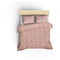 Beddengoedset - 1 dekbedovertrek 220 x 240 cm + 2 kussenslopen 60 x 60 cm - 65% katoen 35% polyester - Poeder