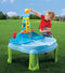 Step2 Splash & Scoop Bay Zand & Watertafel - Met Deksel en 5 accessoires - Waterspeelgoed voor kinderen - Activiteitentafel - Zandtafel voor de tuin / buiten