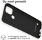 iMoshion Hoesje Geschikt voor Realme C21 Hoesje Siliconen - iMoshion Color Backcover - Zwart