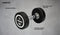 Avento Dumbbell - Halter 5 kg - Staal met grip - Zwart